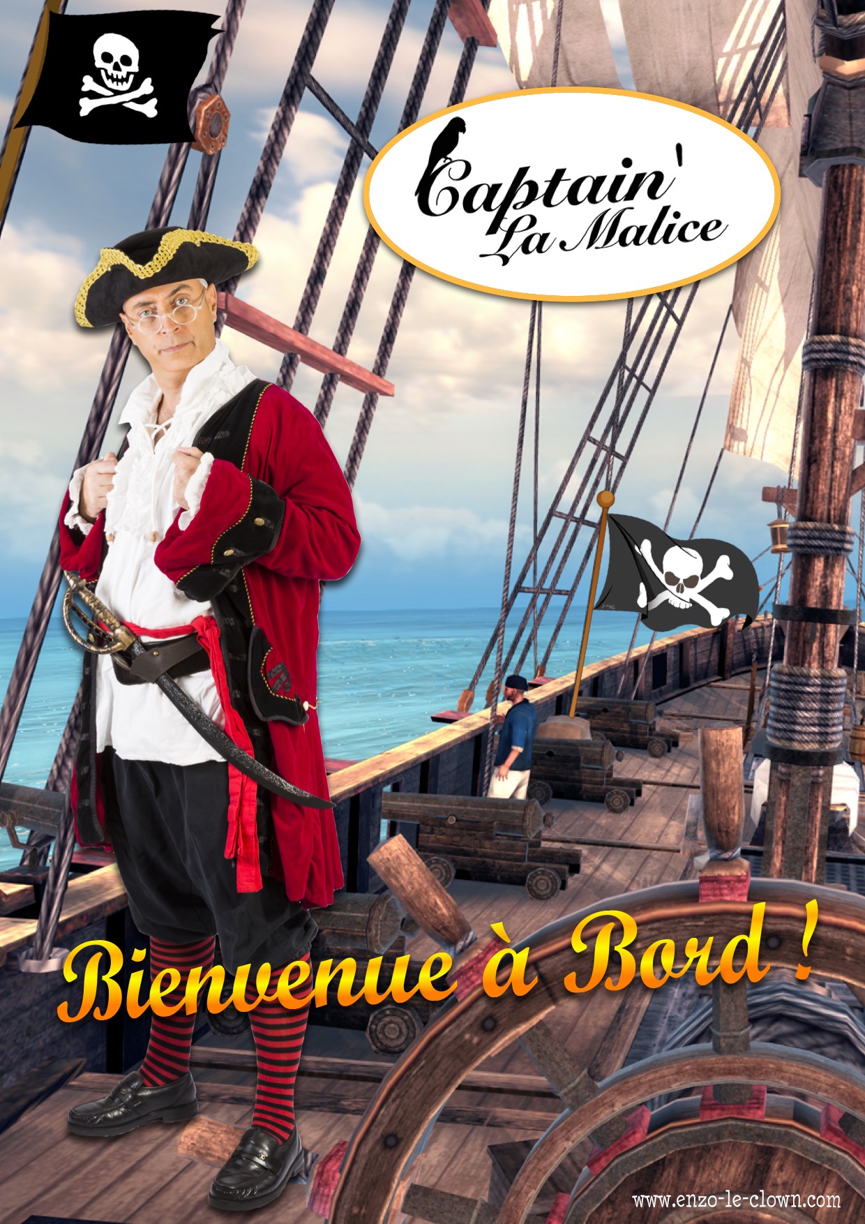 Captain la Malice Bienvenue à Bord web