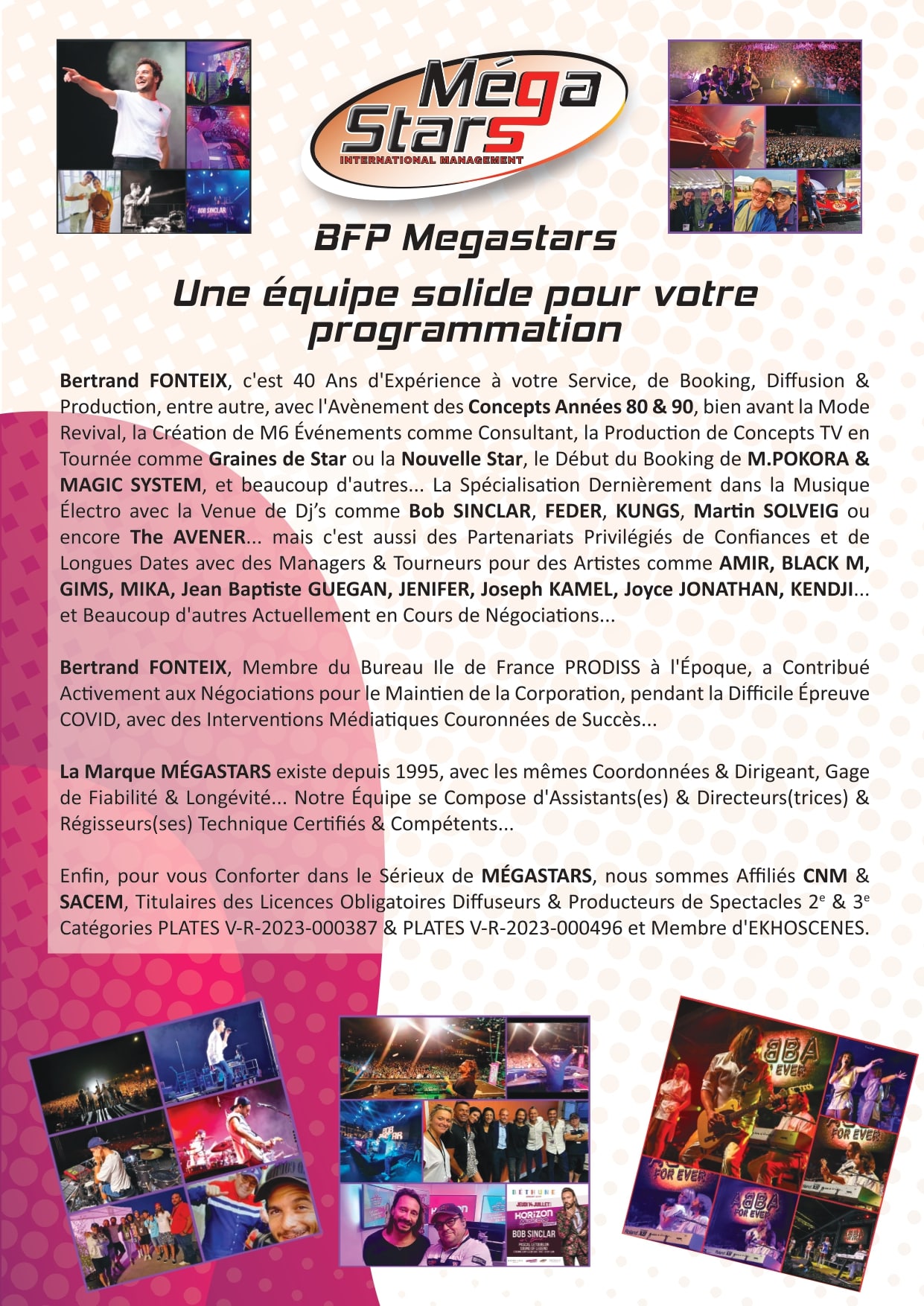 Brochure Agence Megastars Malice Academy 2
