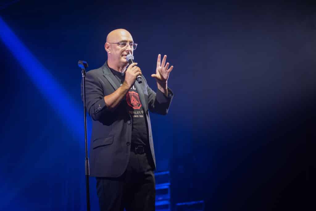 Vincent Gaillard Photos Isabelle Heinry La route du rire spectacle de 18H30 2