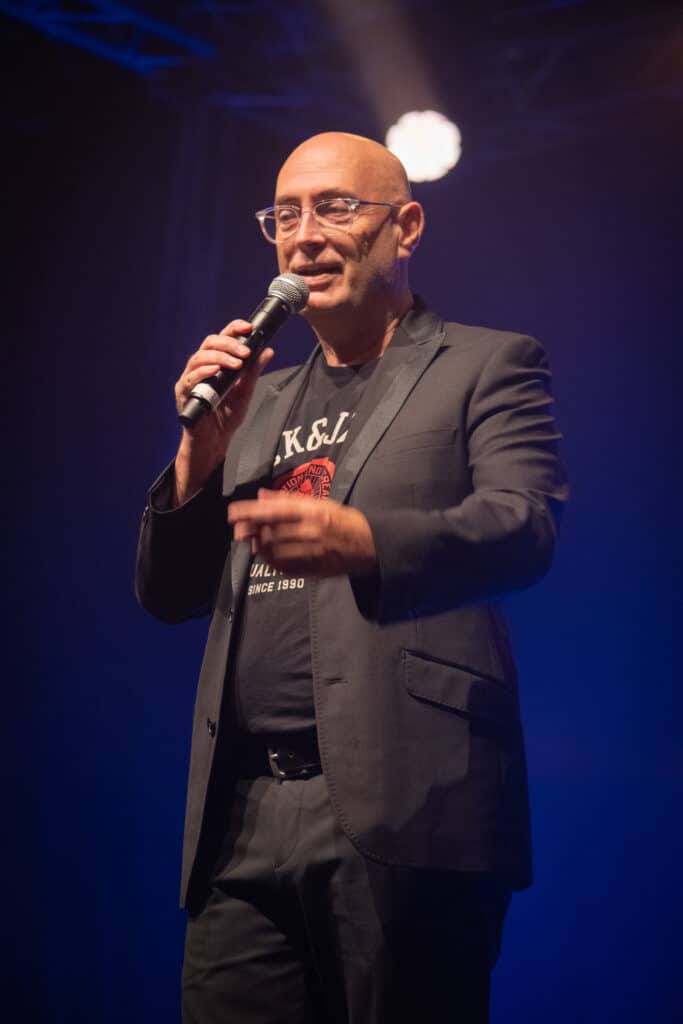 Vincent Gaillard Photos Isabelle Heinry La route du rire spectacle de 21H00 2