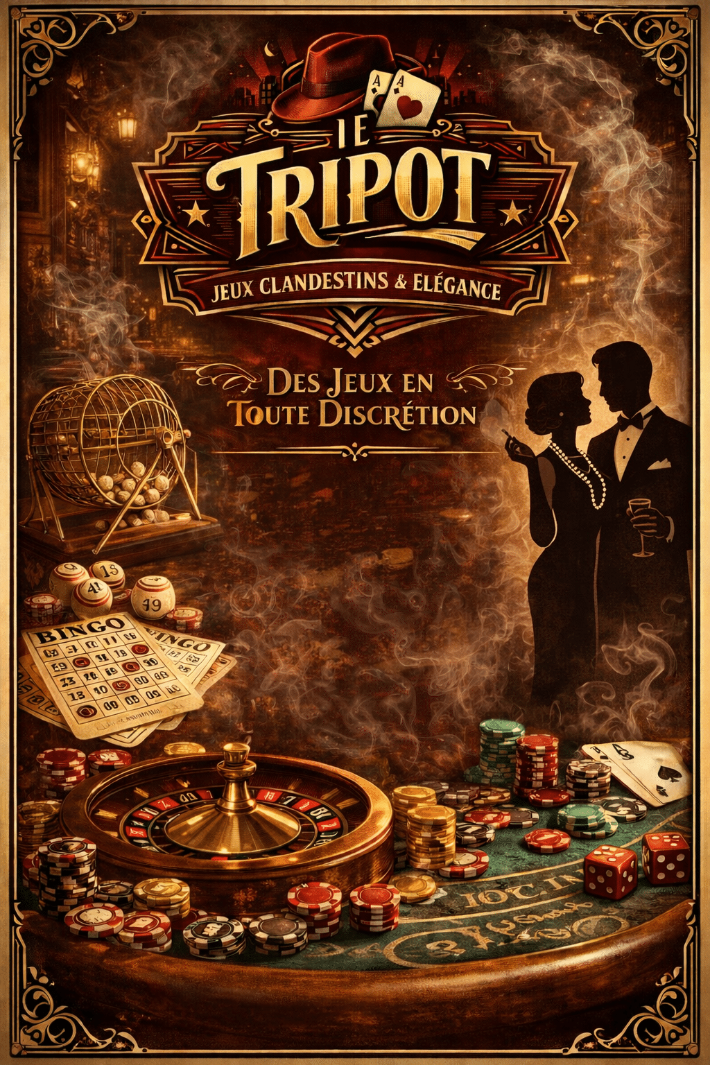 Affiche A4 Le tripot suite 1