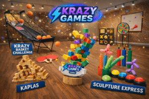 Les ateliers Krazy Games indoor