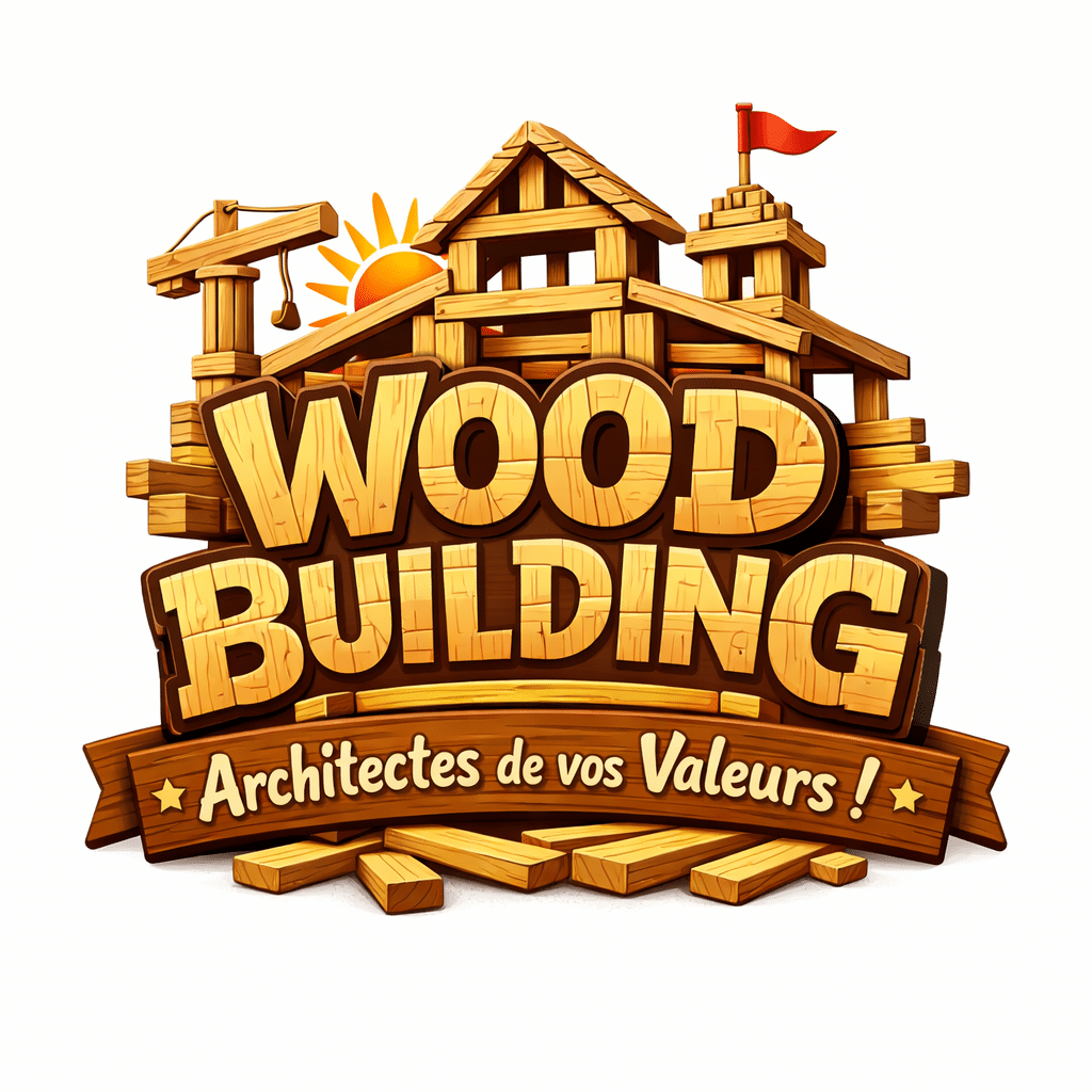 Logo Wood Building
