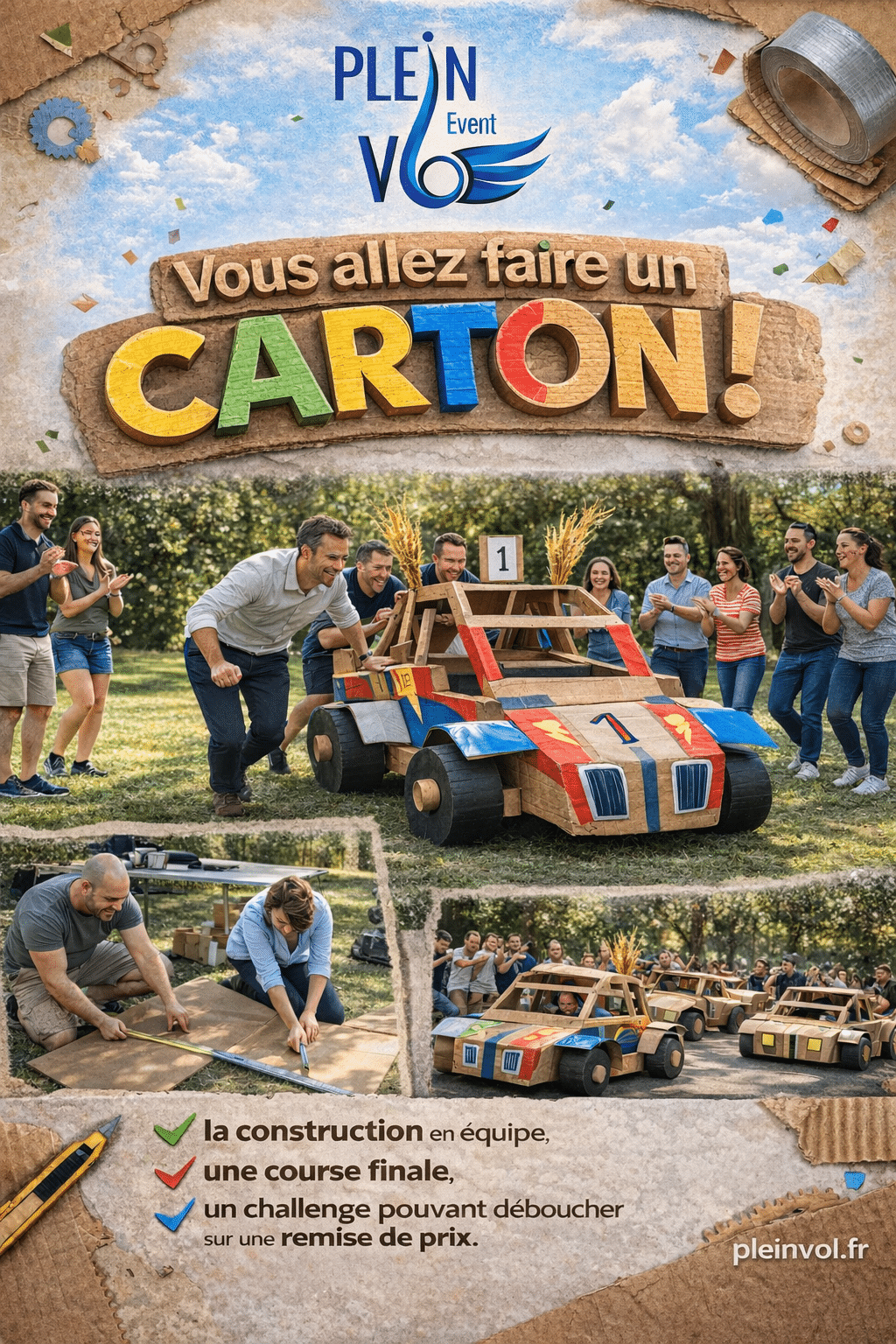 Recto Plaquette 22Vous allez cartonner22 Plein Vol