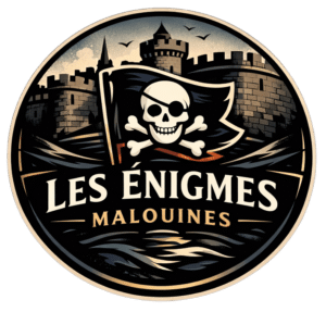 logo Enigmes Malouines 2026 sans fond