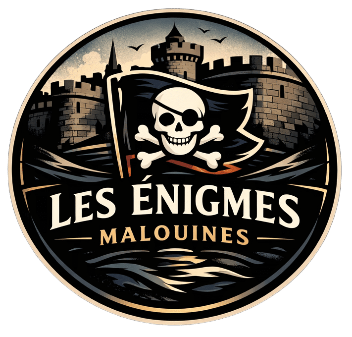 logo Enigmes Malouines 2026 sans fond