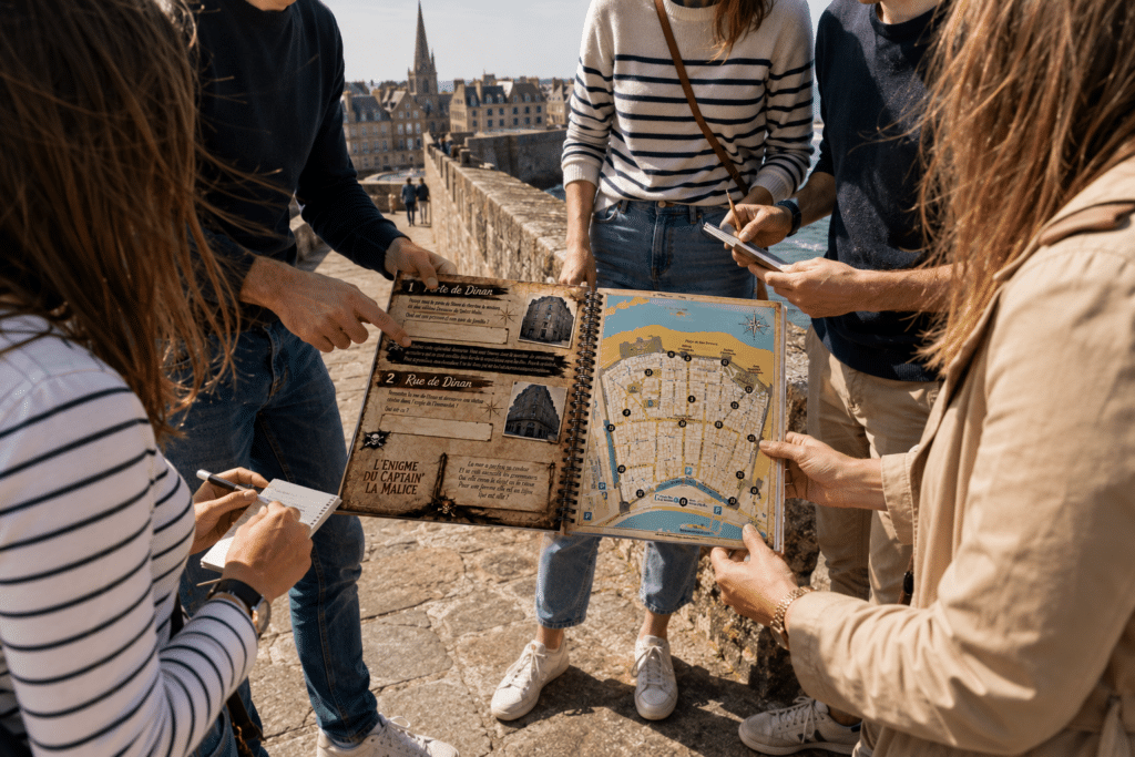 Livret Enigmes Malouines sur les remparts